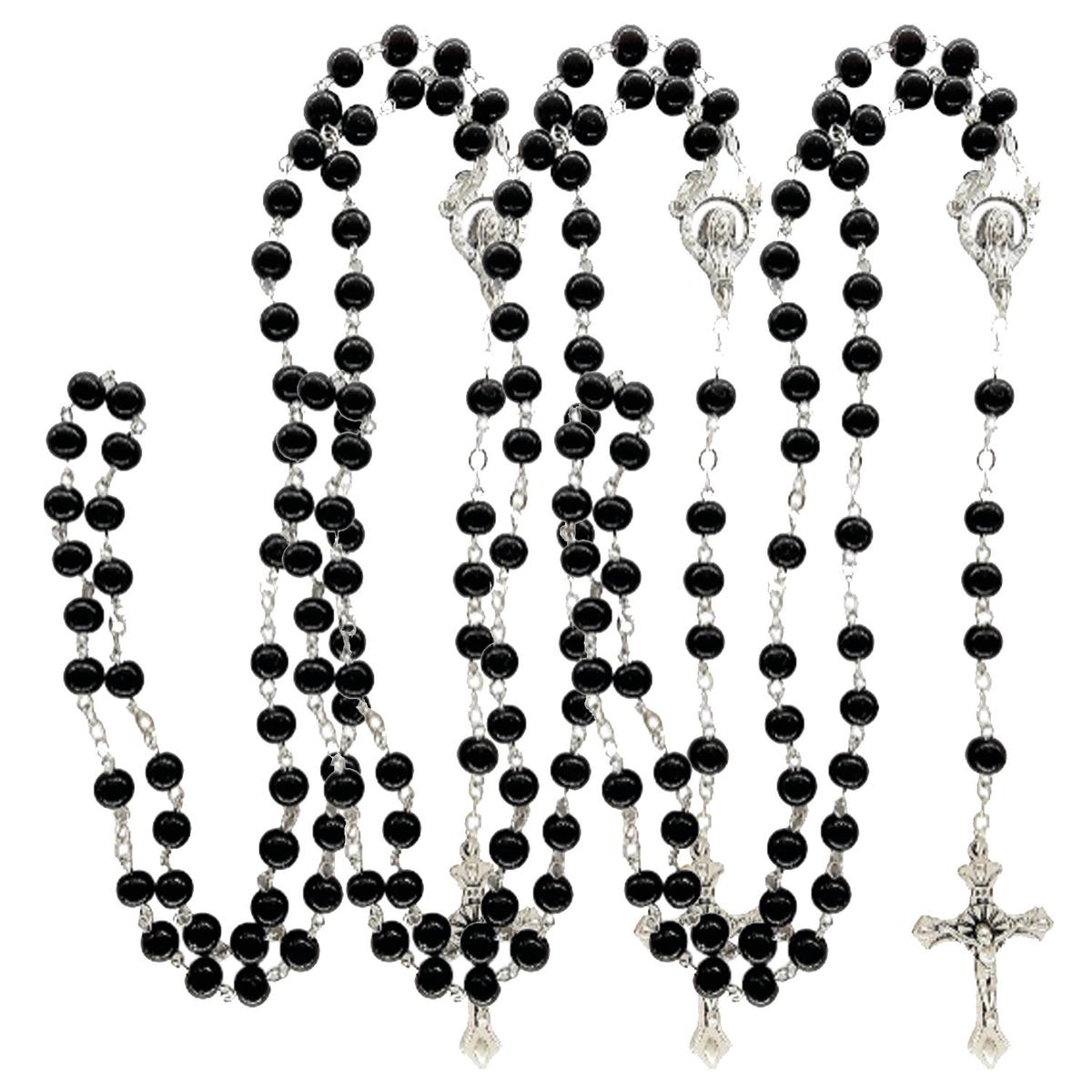 Foto 2 | Rosarios Bonitos Para Obsequio Mxvah-003high Monaco 3 Piezas Negro