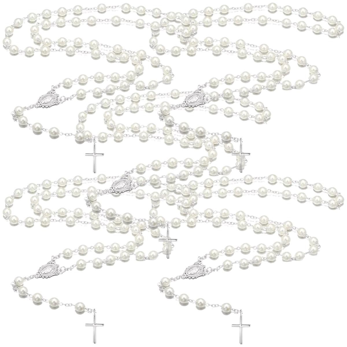 Collar Catolico Mxvnh-005high Monaco 5 Piezas Blanco