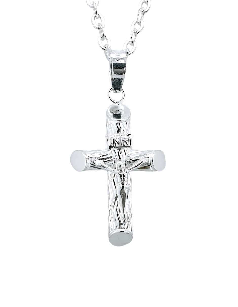 Foto 2 | Collar Zvezda De Plata .925 Diseño De Cruz Chica