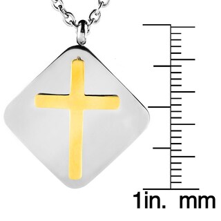 Foto 3 | Collar West Coast Jewelry Elya De Acero Inoxidable Chapado En Oro - Venta Internacional.