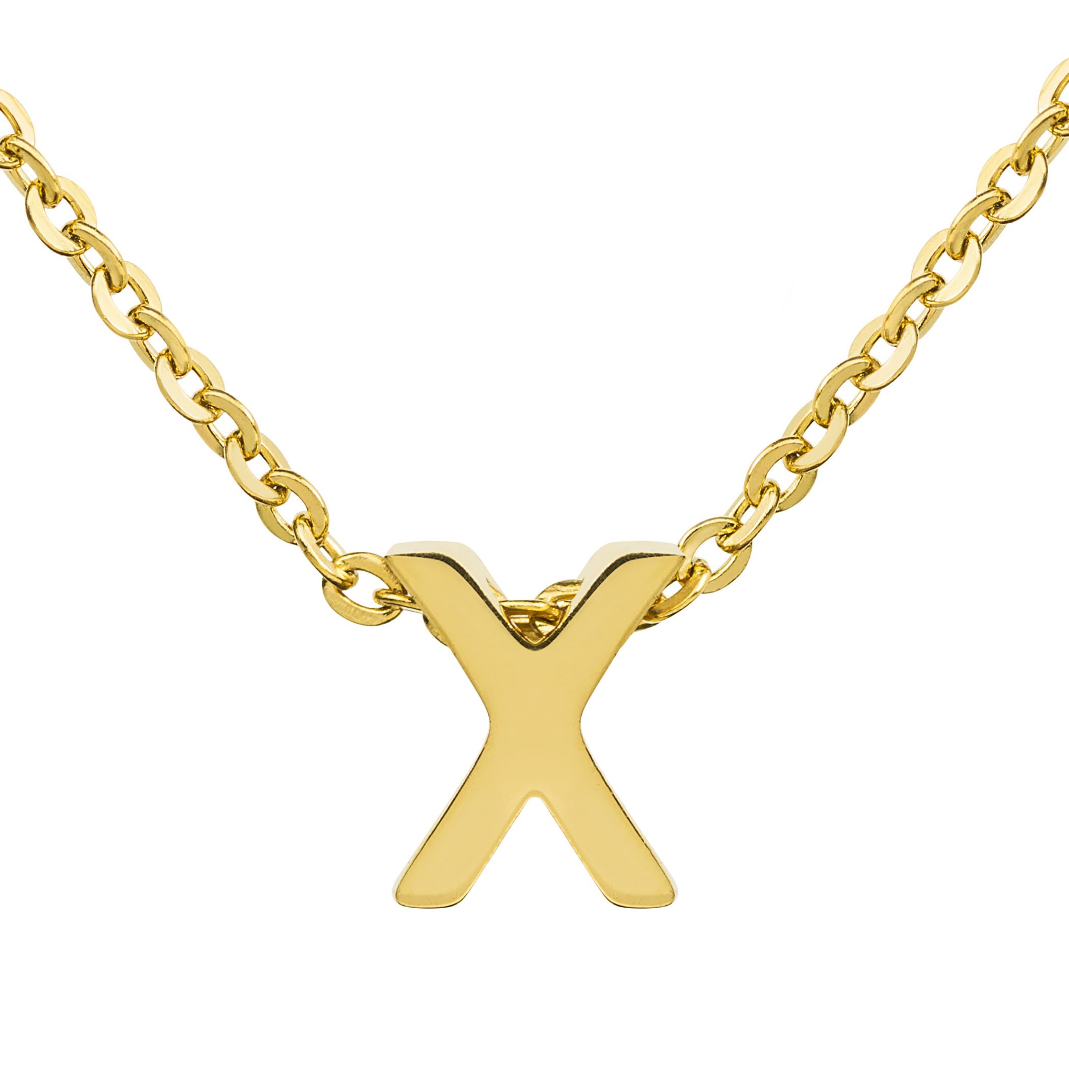 Foto 1 | Collar West Coast Jewelry Elya De Oro De 18 Quilates Y Acero Inoxidable - Venta Internacional.