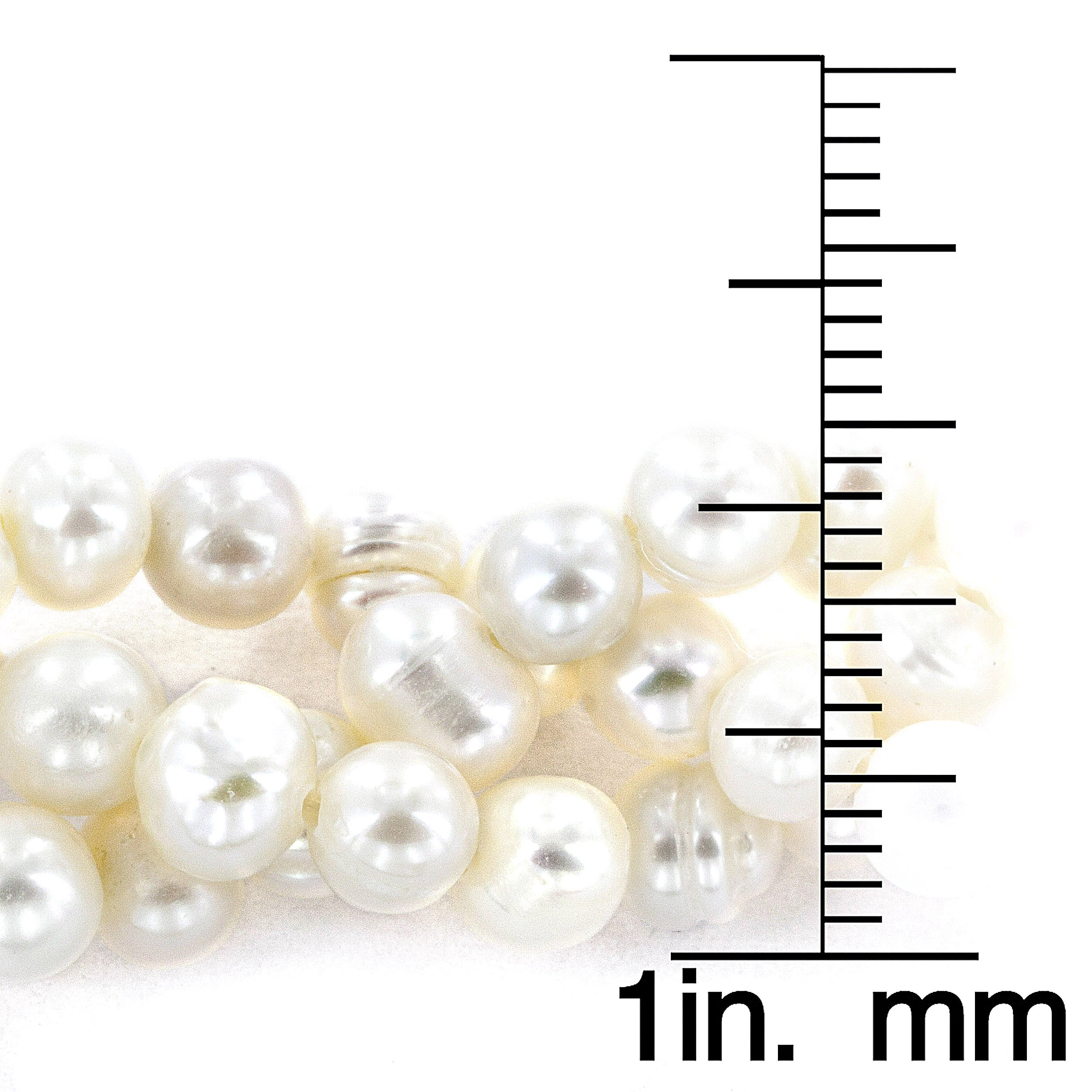 Foto 3 | Collar West Coast Jewelry Elya De Acero Inoxidable Con Perlas De Agua Dulce - Venta Internacional.