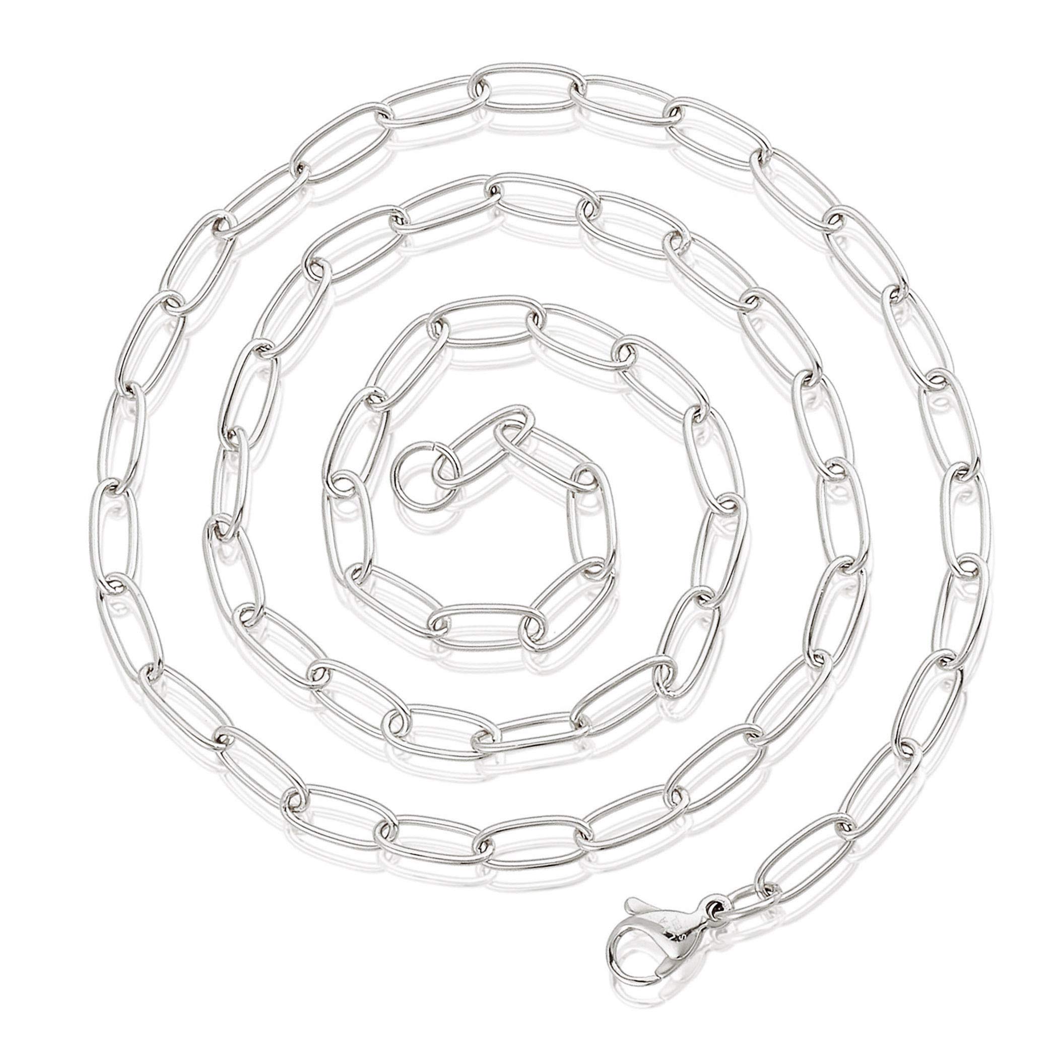 Foto 1 | Collar Con Clip De Acero Inoxidable West Coast Jewelry Elya - Venta Internacional.