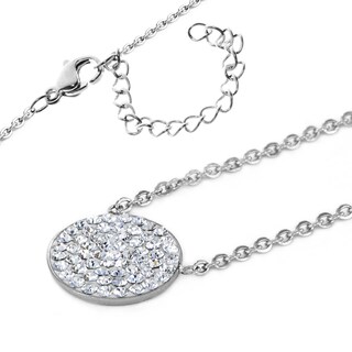 Foto 2 | Collar West Coast Jewelry Elya De Acero Inoxidable Con Cristal - Venta Internacional.