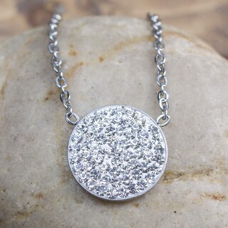 Foto 5 | Collar West Coast Jewelry Elya De Acero Inoxidable Con Cristal - Venta Internacional.