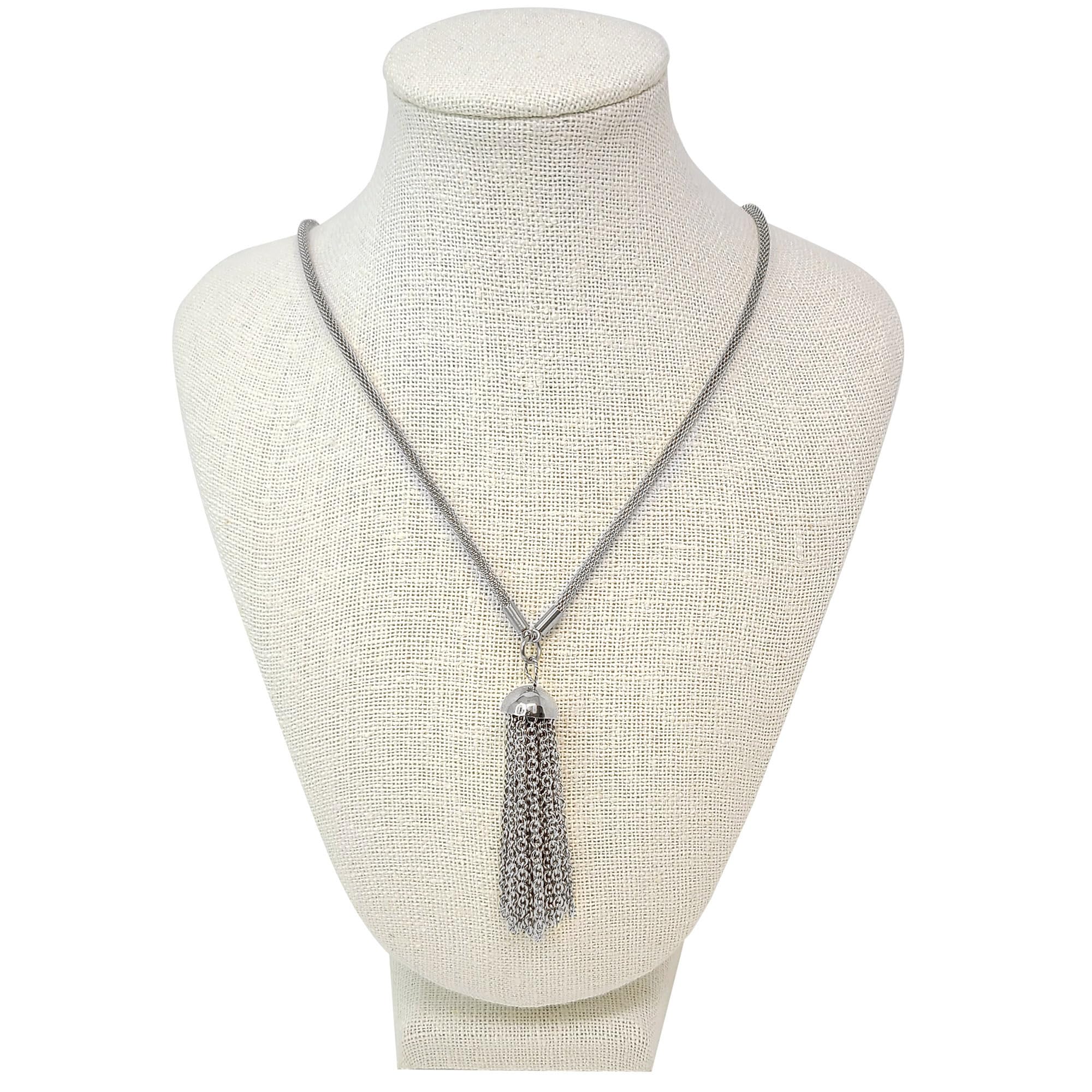 Foto 5 pulgar | Collar West Coast Jewelry Lariat De Acero Inoxidable Para Mujer - Venta Internacional.