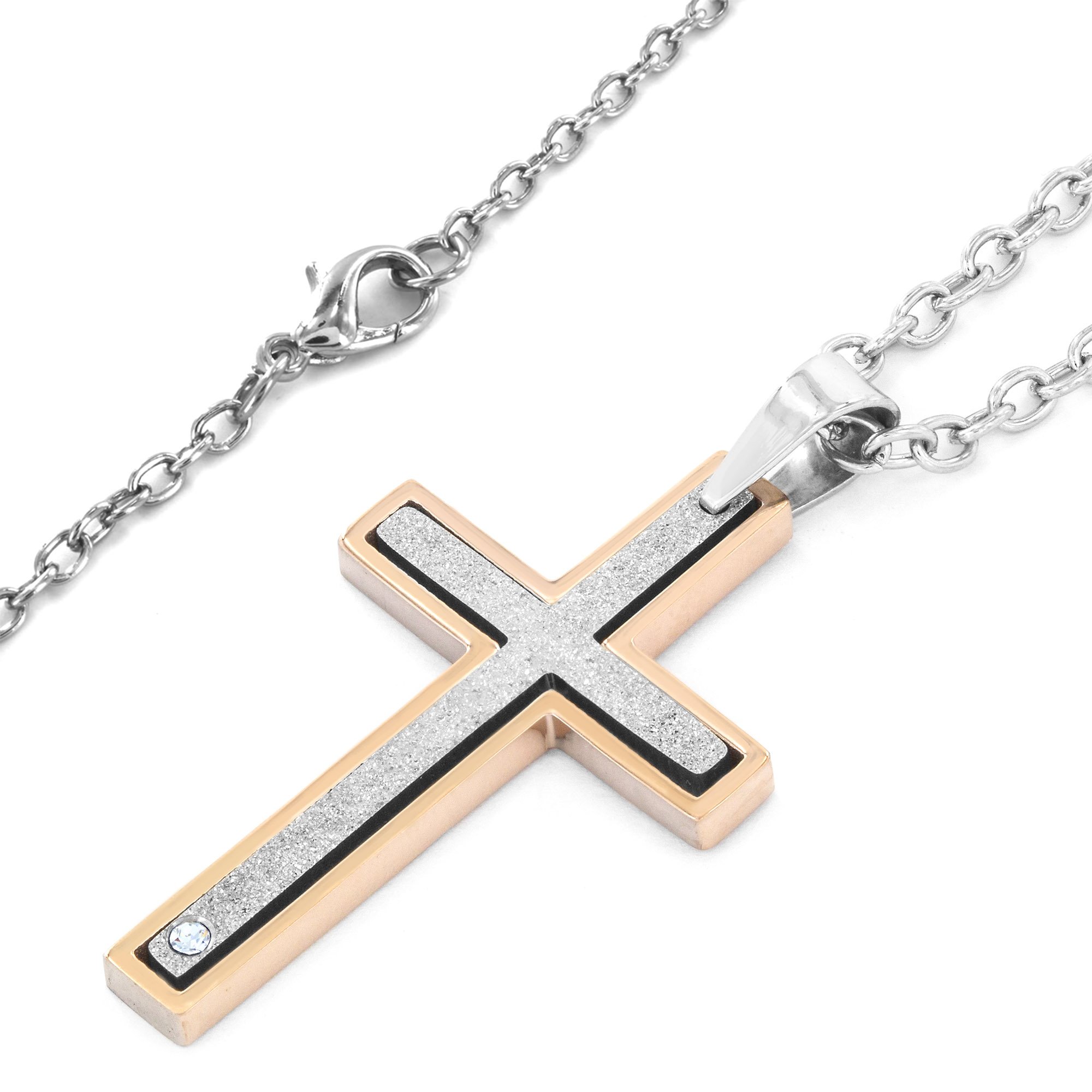 Foto 2 | Collar De Acero Inoxidable Para Mujer West Coast Jewelry Elya - Venta Internacional.