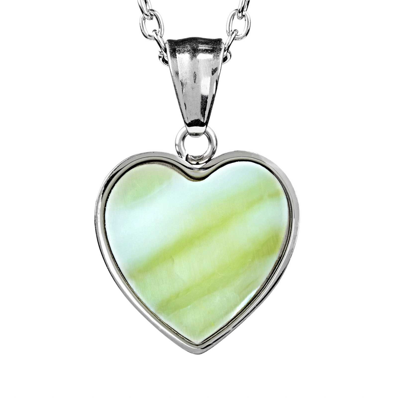 Foto 1 | Collar Con Colgante En Forma De Corazón De Acero Inoxidable De West Coast Jewelry - Venta Internacional.