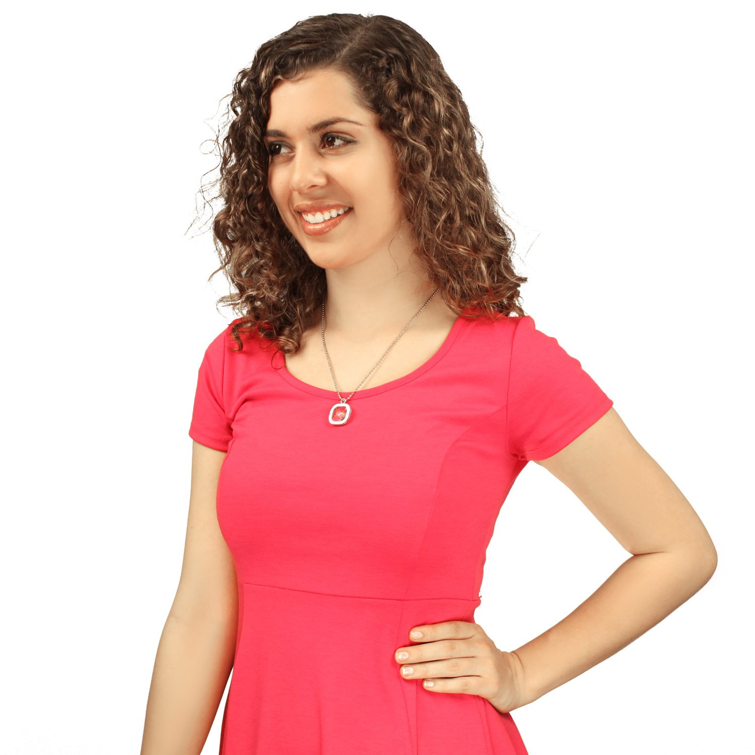 Foto 4 pulgar | Collar West Coast Jewelry Elya Para Mujer, Acero Inoxidable, 60 Cm - Venta Internacional.