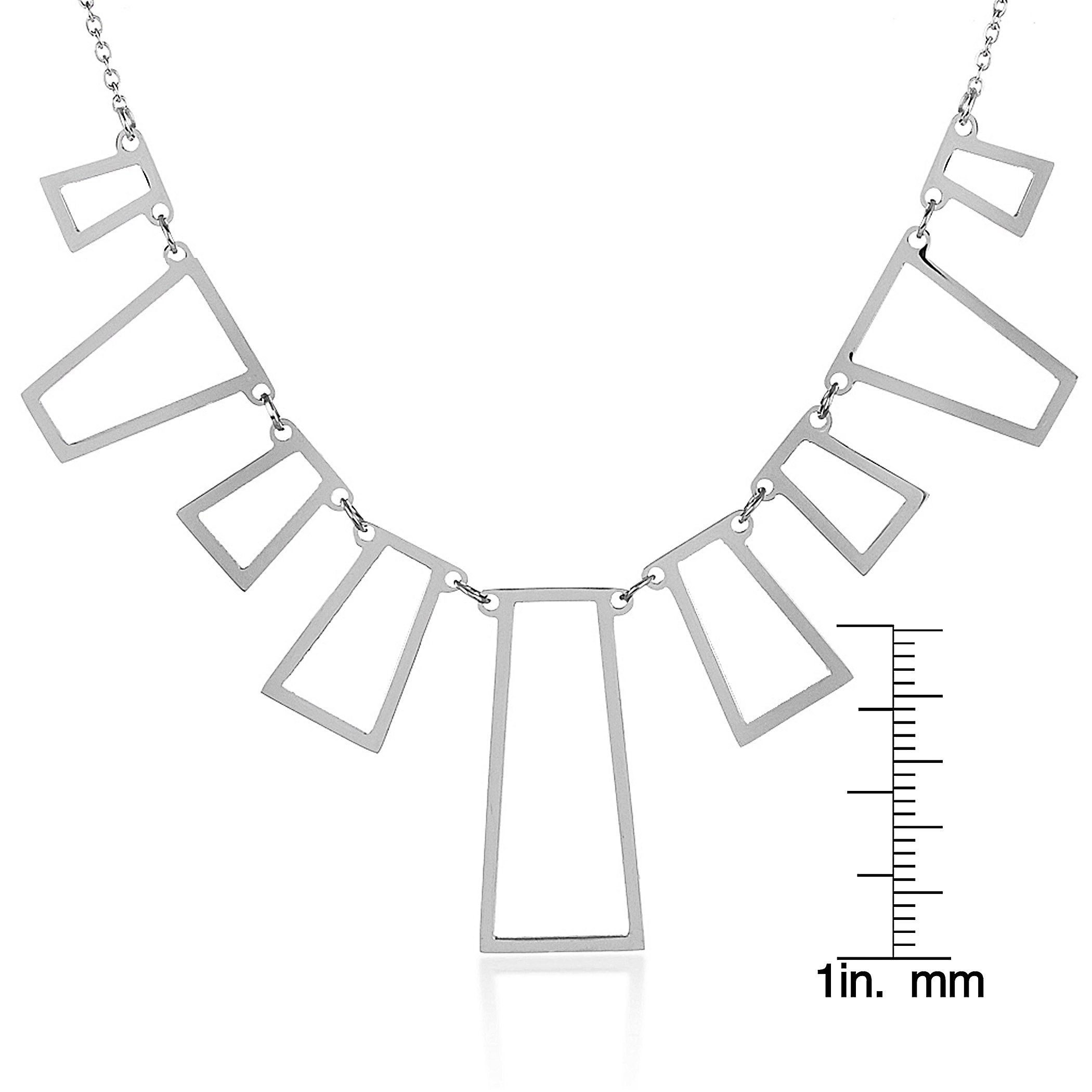 Foto 3 | Collar West Coast Jewelry Elya De Acero Inoxidable Pulido - Venta Internacional.