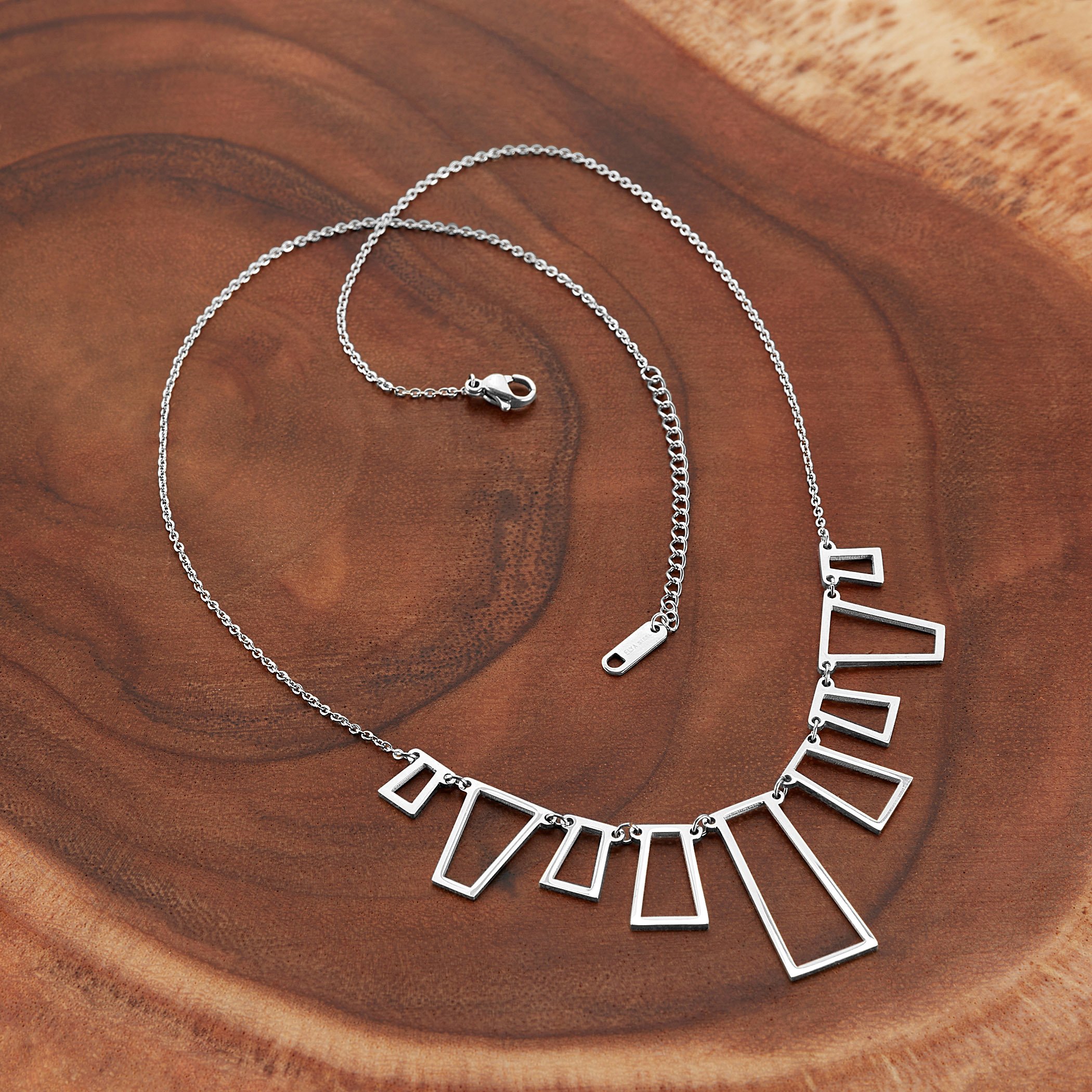 Foto 4 | Collar West Coast Jewelry Elya De Acero Inoxidable Pulido - Venta Internacional.