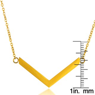Foto 3 | Collar West Coast Jewelry Elya De Acero Inoxidable Chapado En Oro - Venta Internacional.