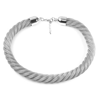 Foto 1 | Collar West Coast Jewelry De Malla Retorcida De Acero Inoxidable - Venta Internacional.