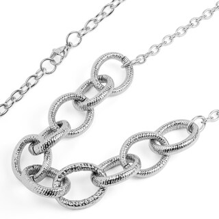 Foto 2 | Collar West Coast Jewelry Elya De Acero Inoxidable Con Eslabón Grande - Venta Internacional.
