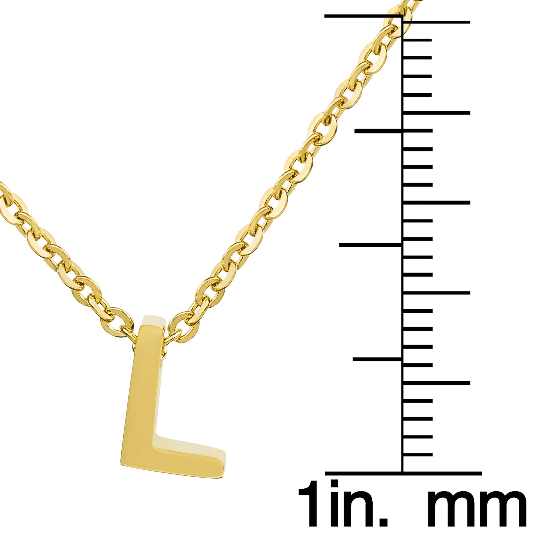 Foto 4 pulgar | Collar West Coast Jewelry Elya De Oro De 18 Quilates Y Acero Inoxidable - Venta Internacional.