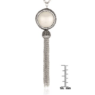 Foto 3 | Collar Con Colgante De Borla De Perlas Sintéticas Elya De West Coast Jewelry - Venta Internacional.