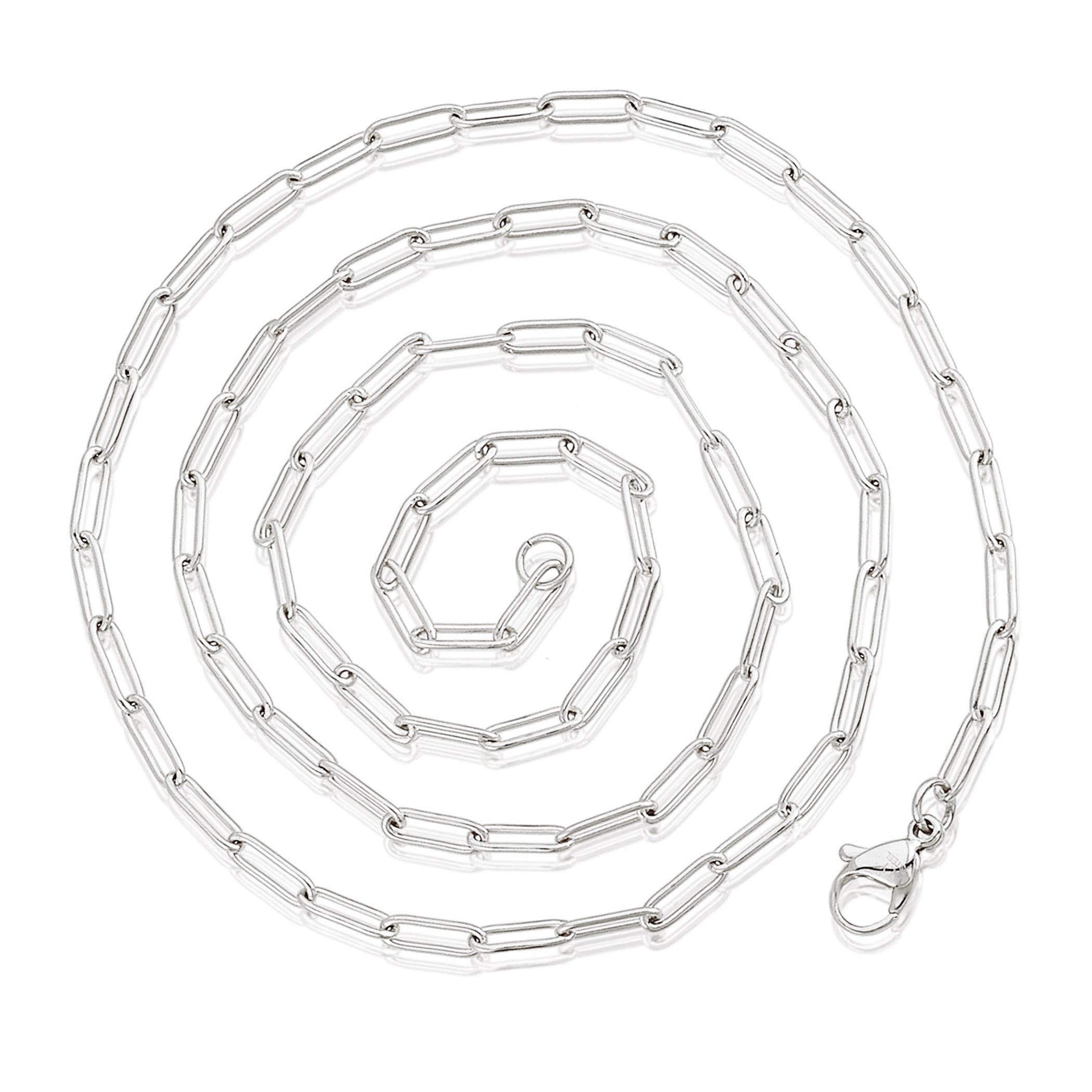 Foto 1 | Collar Con Clip De Acero Inoxidable West Coast Jewelry Elya - Venta Internacional.