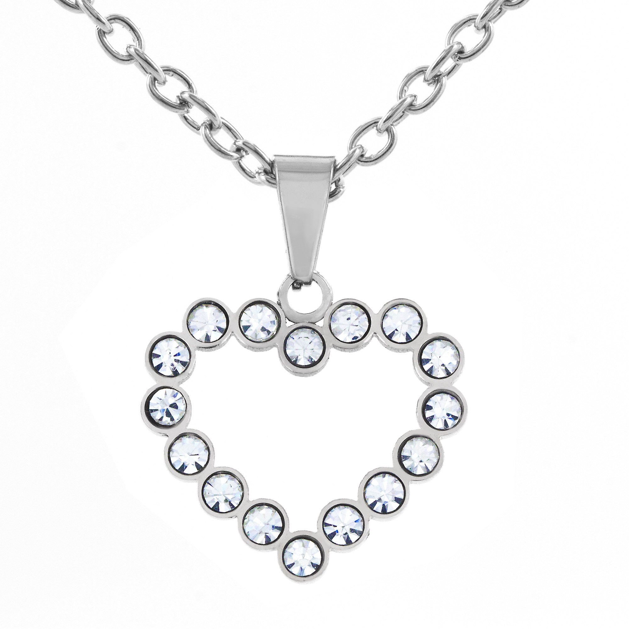 Foto 1 | Collar De Acero Inoxidable Para Mujer West Coast Jewelry Elya - Venta Internacional.
