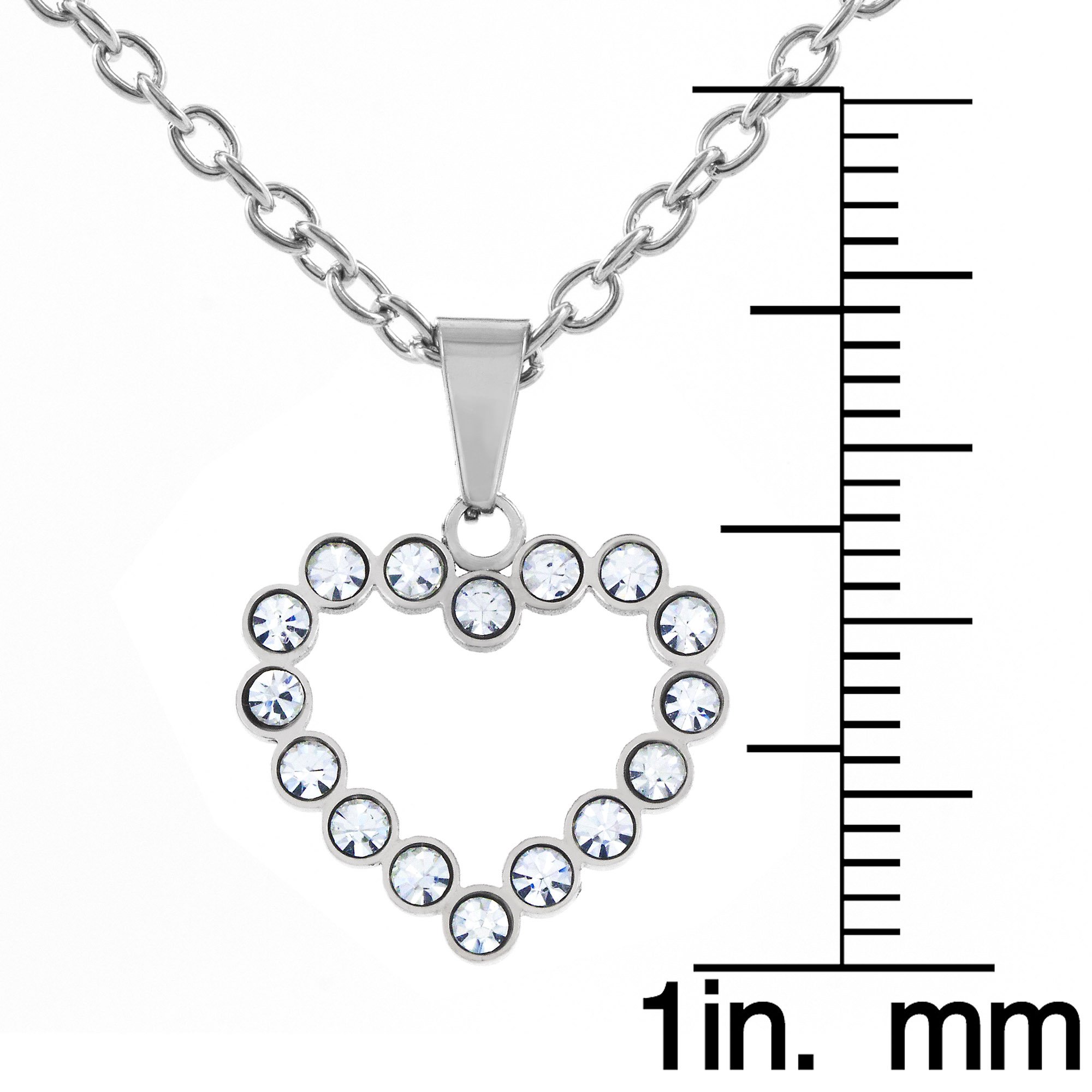 Foto 3 | Collar De Acero Inoxidable Para Mujer West Coast Jewelry Elya - Venta Internacional.
