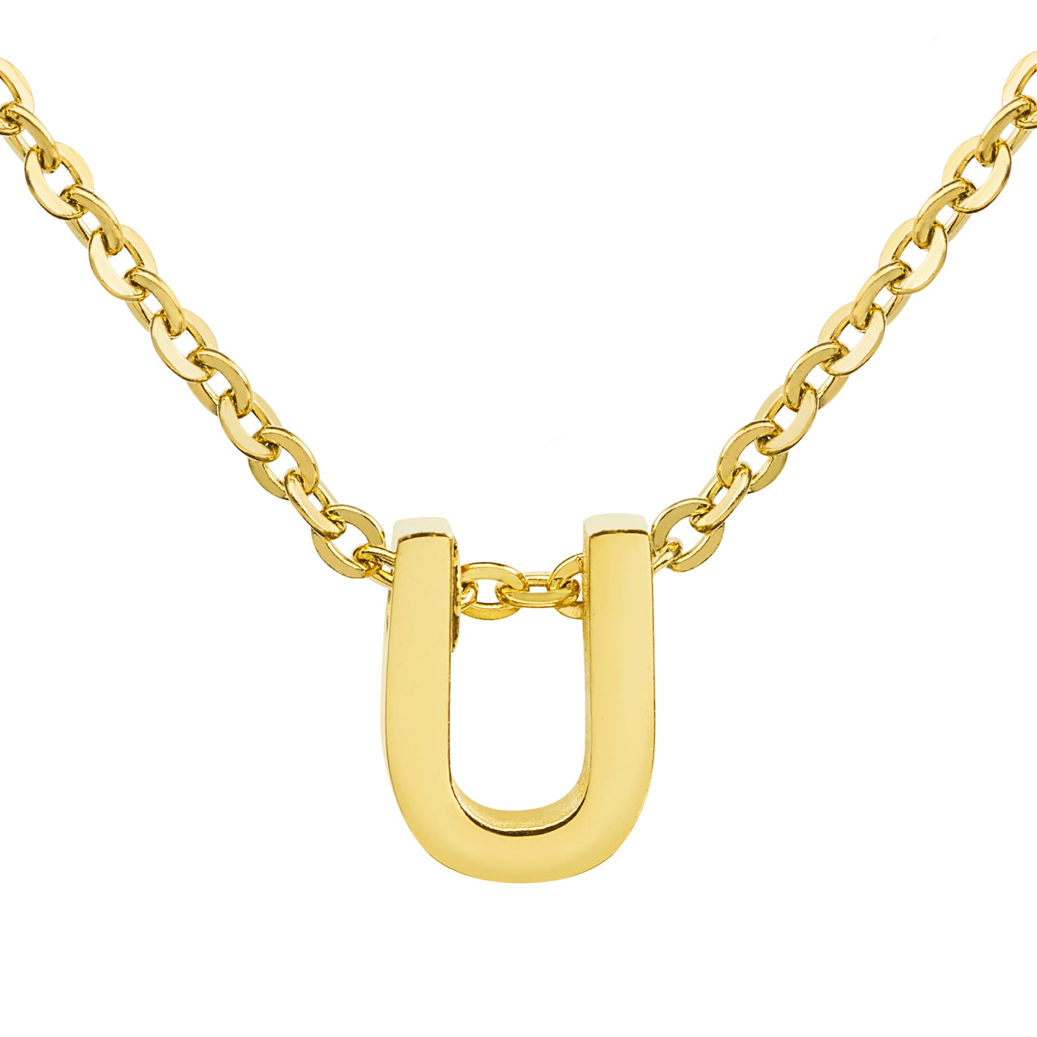 Foto 2 pulgar | Collar West Coast Jewelry Elya De Oro De 18 Quilates Y Acero Inoxidable - Venta Internacional.