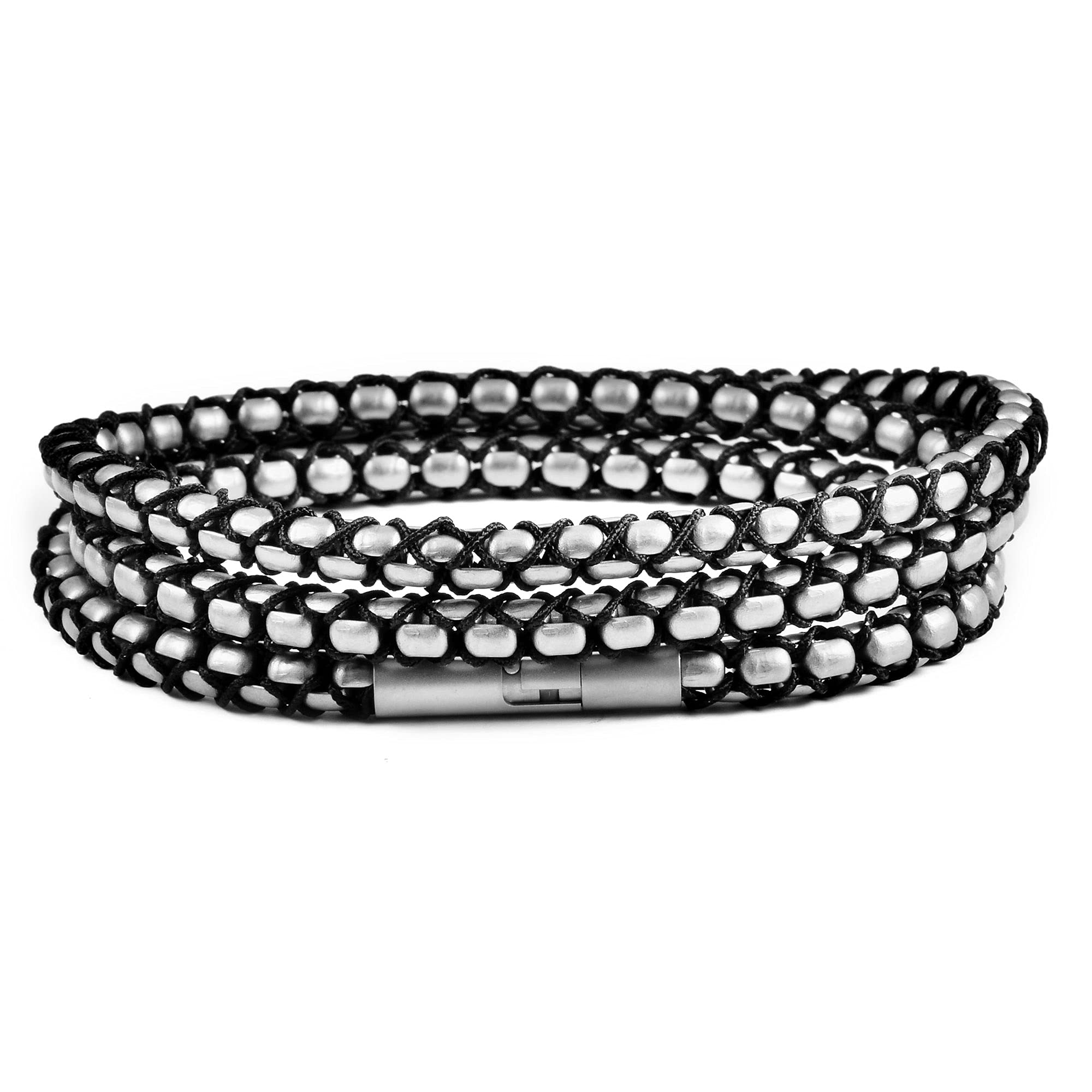 Foto 2 pulgar | Collar Crisol De Acero Inoxidable Con Acabado Mate, 6 Mm, 66 Cm - Venta Internacional.