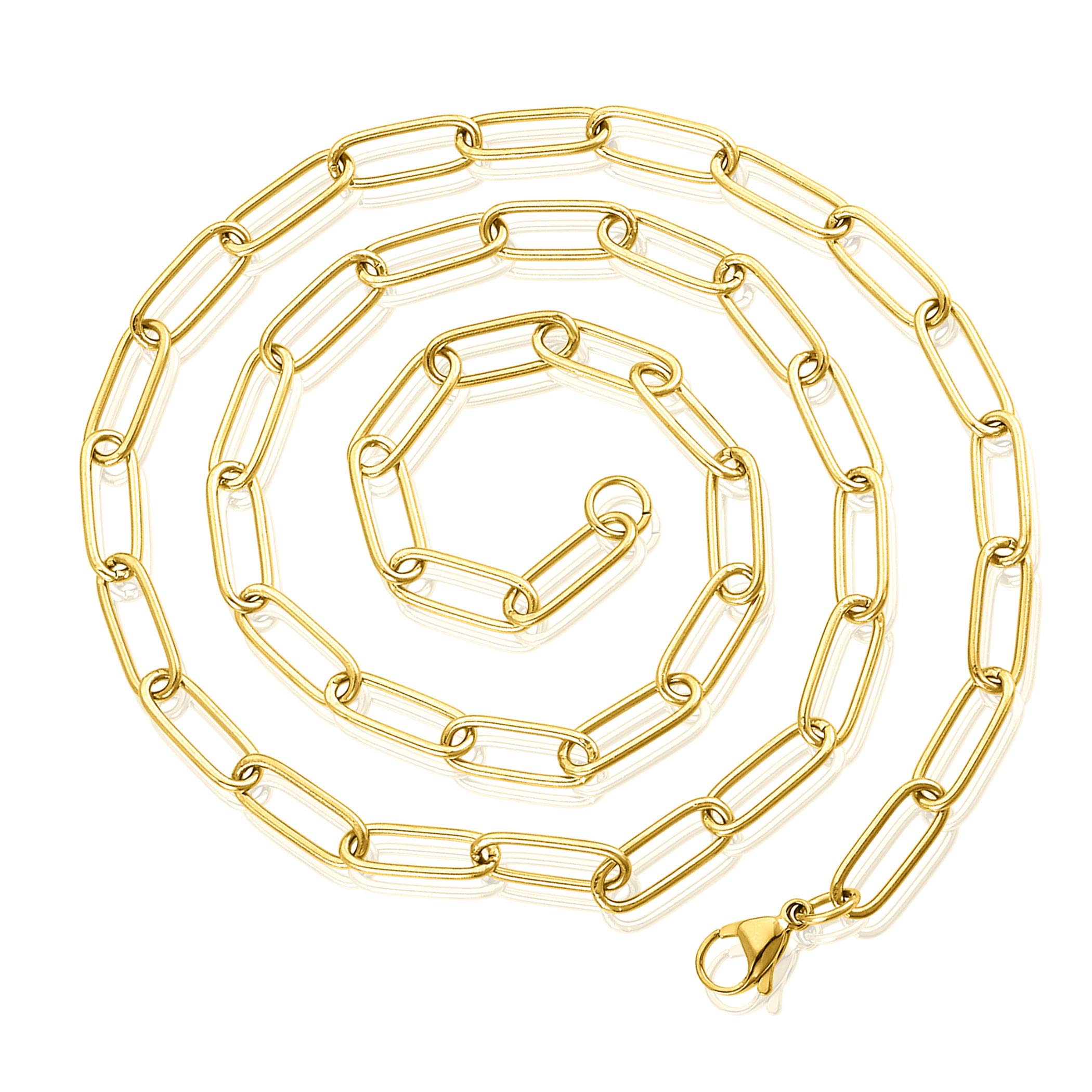 Foto 1 | Collar West Coast Jewelry Elya De Acero Inoxidable Chapado En Oro - Venta Internacional.