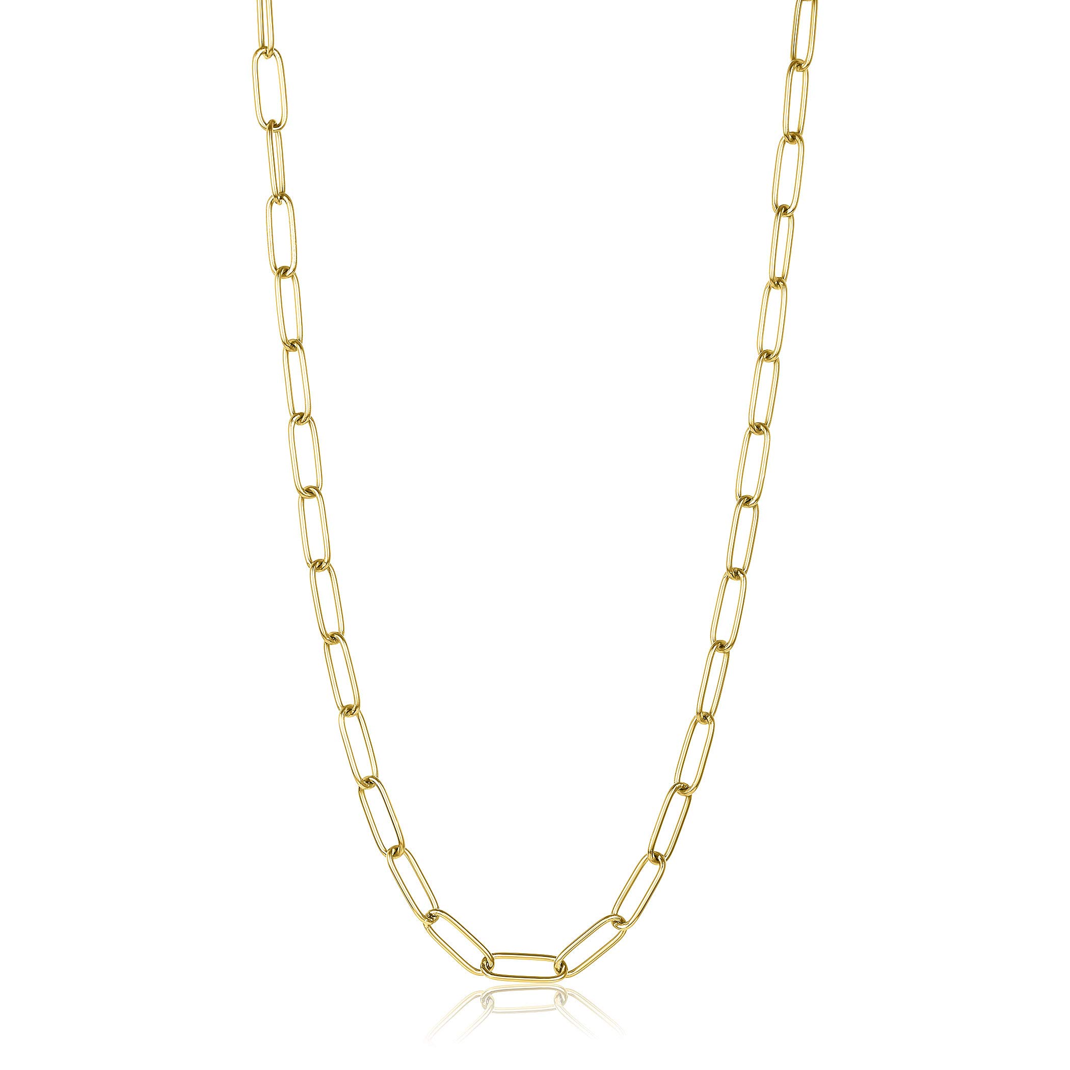 Foto 3 pulgar | Collar West Coast Jewelry Elya De Acero Inoxidable Chapado En Oro - Venta Internacional.