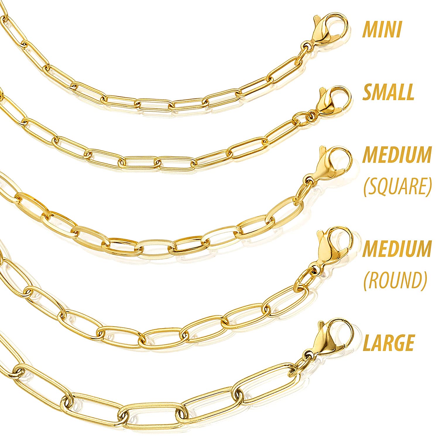 Foto 7 pulgar | Collar West Coast Jewelry Elya De Acero Inoxidable Chapado En Oro - Venta Internacional.
