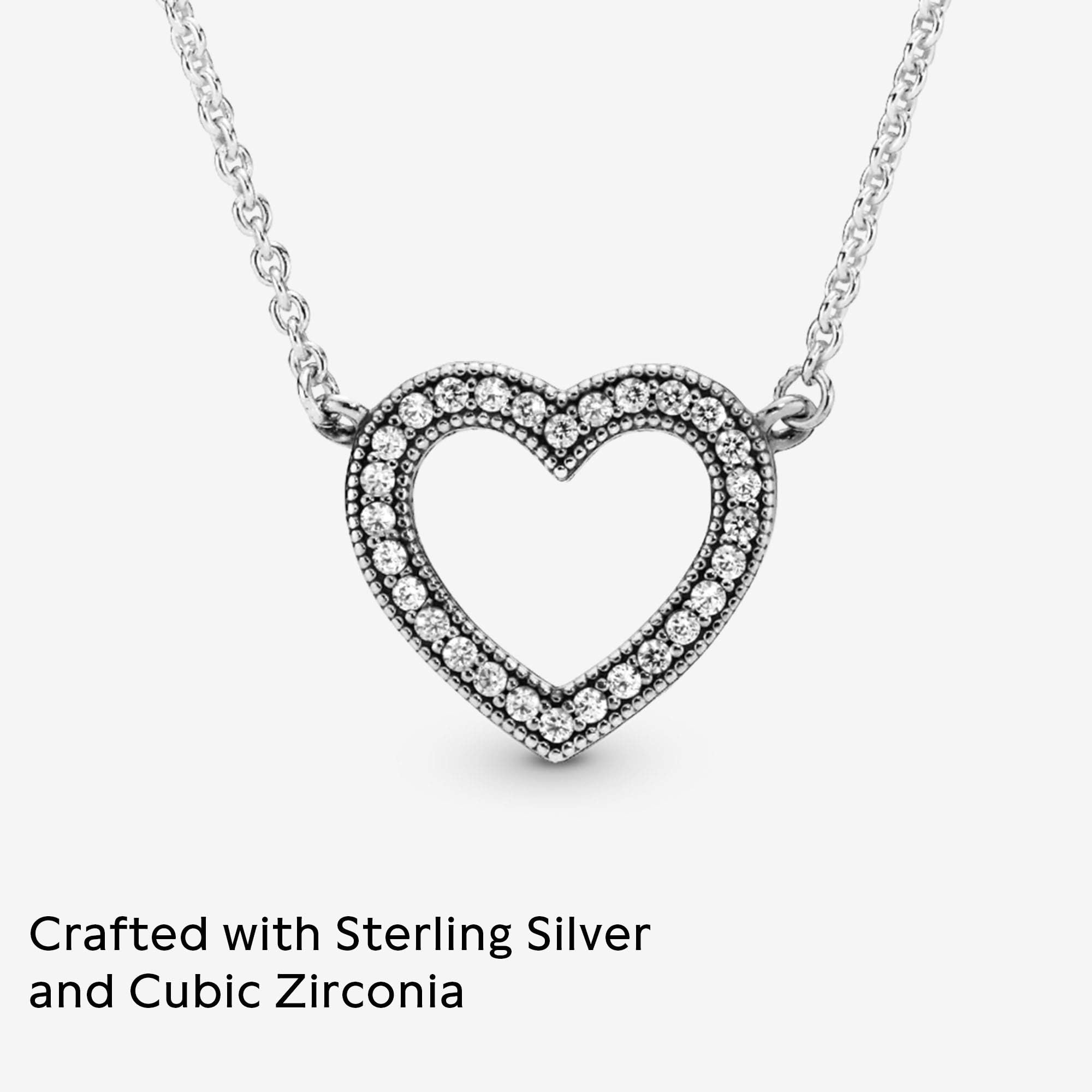 Foto 5 pulgar | Collar Pandora Moments Sparkling Handwritten Love Silver - Venta Internacional
