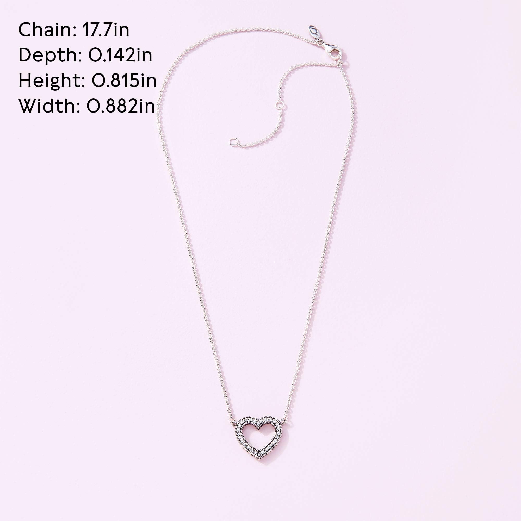 Foto 7 pulgar | Collar Pandora Moments Sparkling Handwritten Love Silver - Venta Internacional