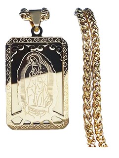 Foto 1 | Medalla Collar Nuestra Señora De Guadalupe Colgante Religioso Virgen María