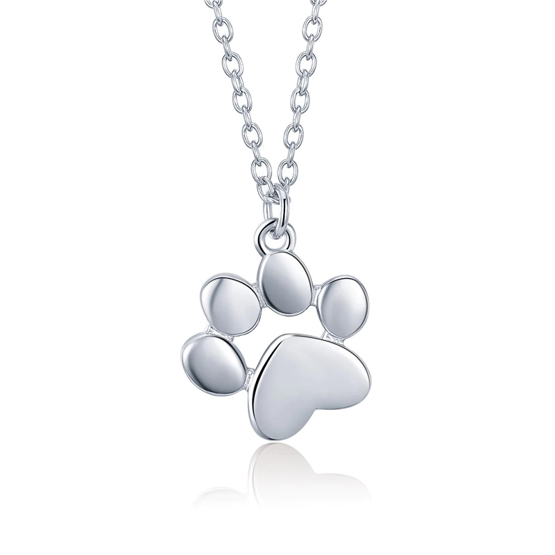 Foto 1 | Collar Chulada, Hullita De Perro De Plata .925 Con Chapa De Platino, Se Pude Mojar