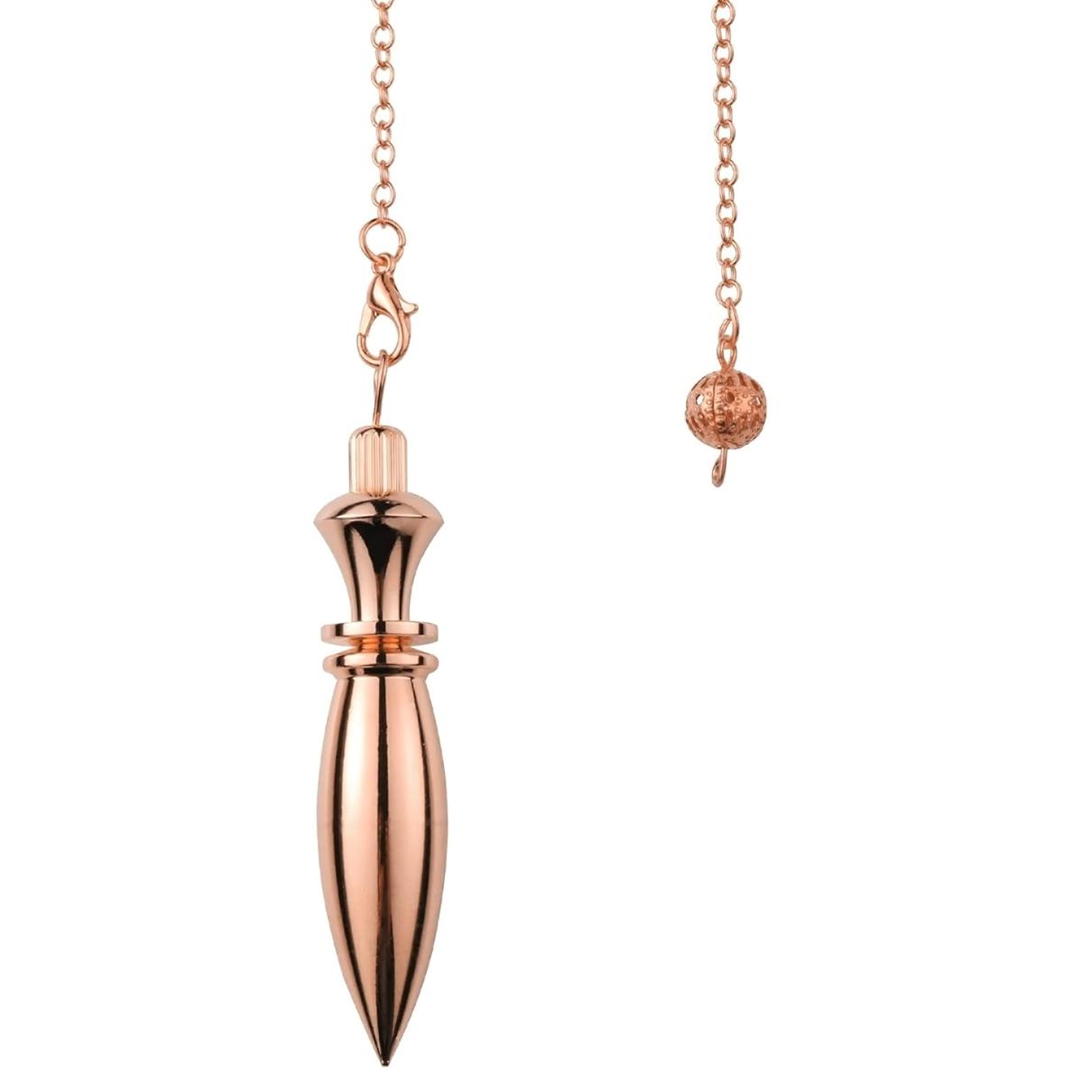 Foto 4 pulgar | Péndulo Color Oro Rosa Amor Cobre Ventdepot Mxeaj-002 2 Piezas Oro Rosa