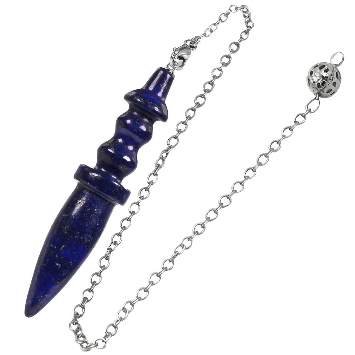 Péndulo Cuarzo Lápizlázuli Ventdepot Mxahz-001 1 Pieza Azul