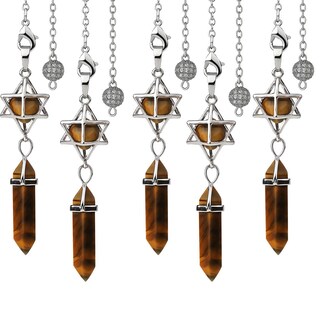 Foto 1 | Péndulo Para Energía Vital Ventdepot Mxhpq-005 5 Piezas Dorado Con Marrón