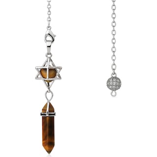 Foto 3 | Péndulo Para Energía Vital Ventdepot Mxhpq-005 5 Piezas Dorado Con Marrón