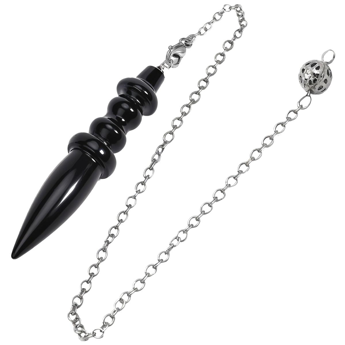 Foto 2 | Péndulo Obsidiana Negra Ventdepot Mxahw-001 1 Pieza Negro