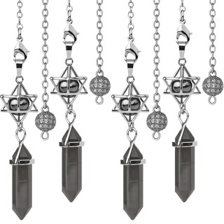 Foto 1 | Péndulo Hematite Para Reiki Ventdepot Mxhql-004 4 Piezas Negro