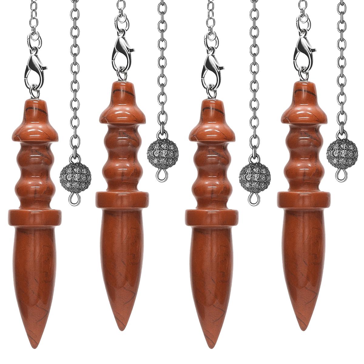 Péndulo Jaspe Rojo Protección Ventdepot Mxabh-004 4 Piezas Ladrillo
