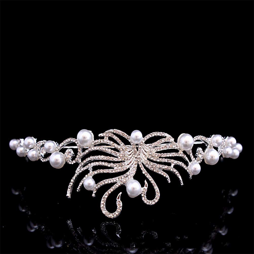 Foto 5 pulgar | Joyas Con Diamantes De Imitación Con Forma De Tiara Con Forma De Corona  Cisne Y Reina - Venta Internacional.