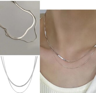 Foto 2 | Collar De Elegancia Multicapa Xtellar En Plata Para Mujer