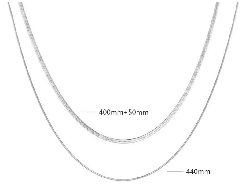 Foto 5 pulgar | Collar De Elegancia Multicapa Xtellar En  Plata Para Mujer