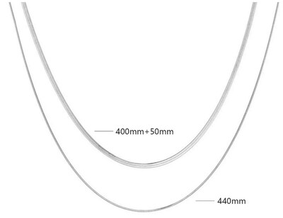 Foto 4 | Collar De Elegancia Multicapa Xtellar En Plata Para Mujer