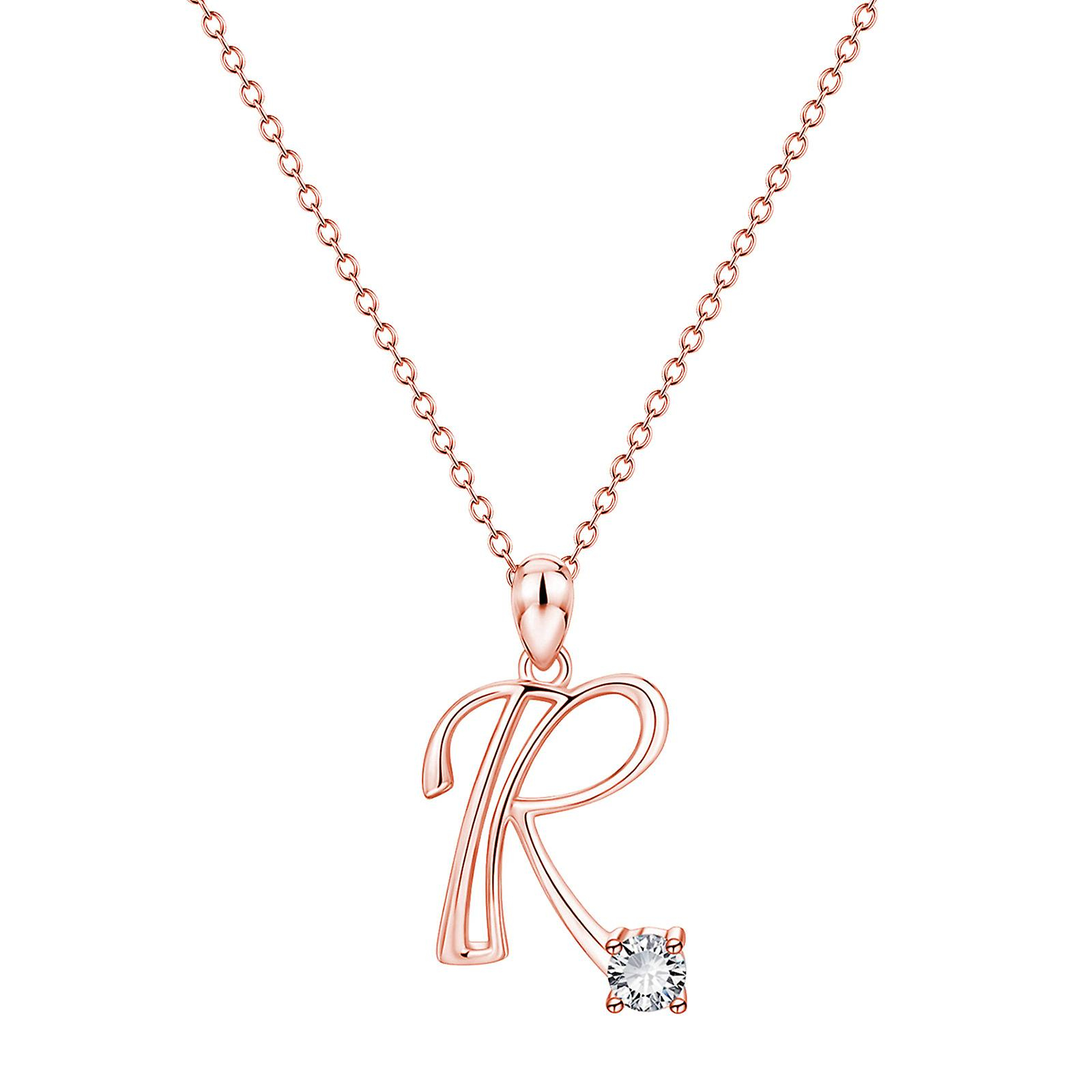 Foto 2 pulgar | Collar Huoguo Fashion Para Mujer  Regalo Con 26 Letras Inglesas - Venta Internacional.