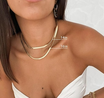 Foto 4 | Collares De Oro De 14 Quilates Xtellar Con Zirconia Cúbica Para Mujer