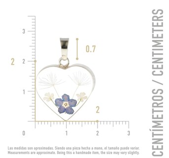 Foto 4 | Collar de Plata con Dije de Corazón Xtellar