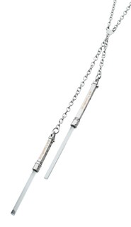 Foto 2 | Collar Star Wars Ahsoka Tano Double Lightsaber - Venta Internacional.