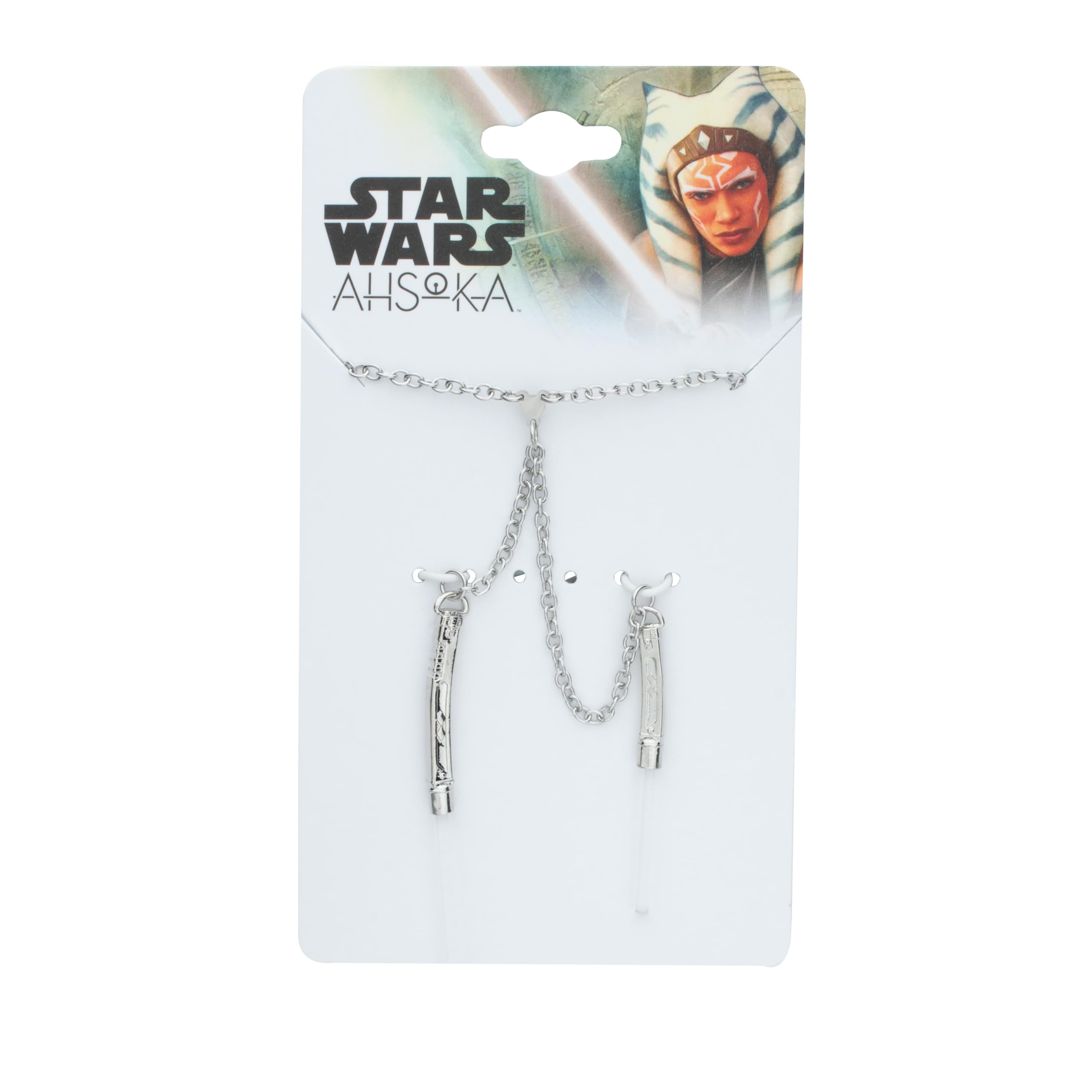 Foto 4 pulgar | Collar Star Wars Ahsoka Tano Double Lightsaber - Venta Internacional.