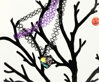 Foto 6 | Gargantilla Bioworld Nightmare Before Christmas Sally - Venta Internacional.