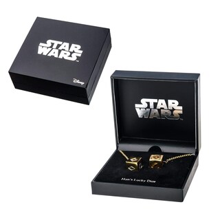 Foto 2 | Collar: Star Wars Han Solo Corellian Gold Dados 3d - Venta Internacional.